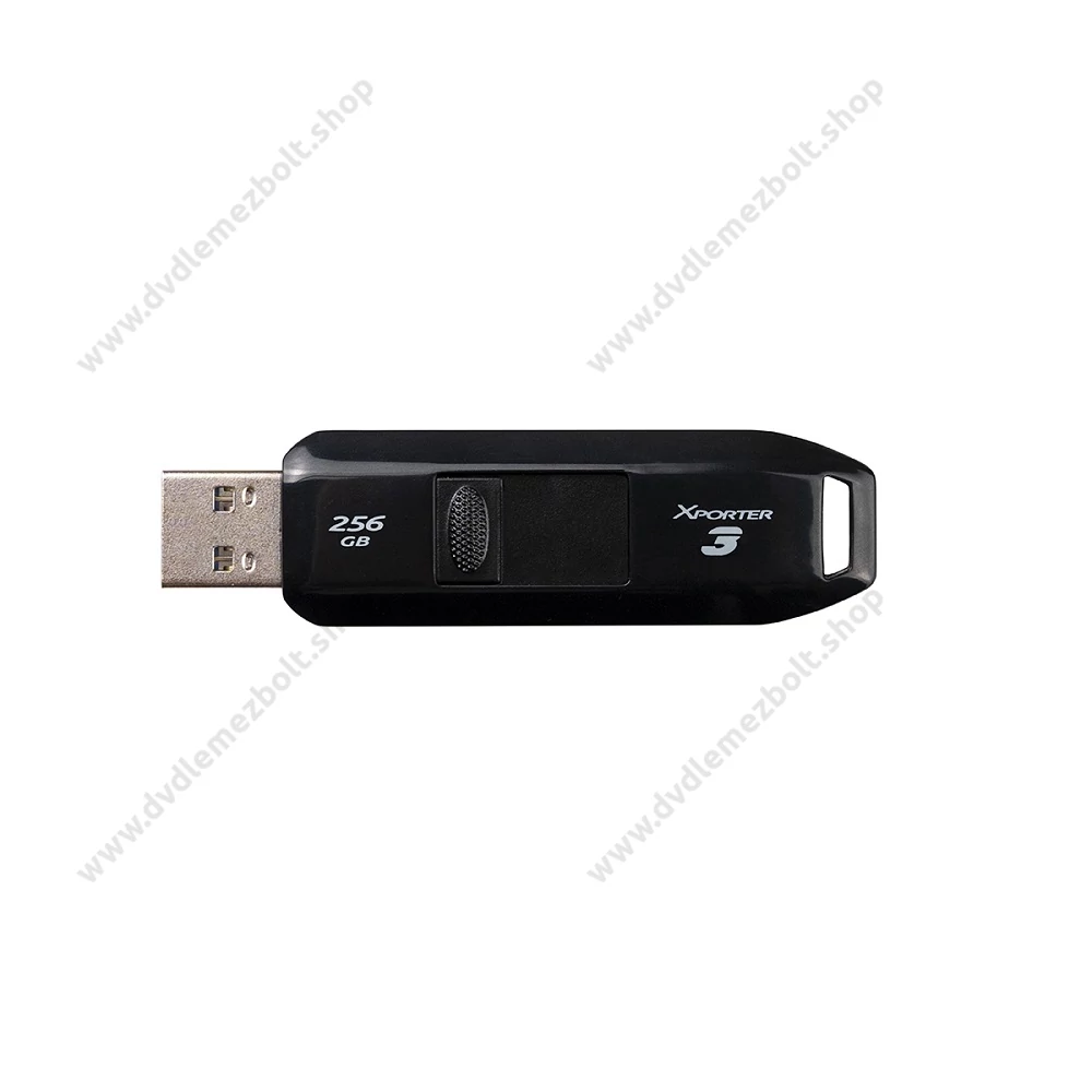 PATRIOT XPORTER 3 SLIDER USB 3.2 GEN 1 PENDRIVE 256GB FEKETE