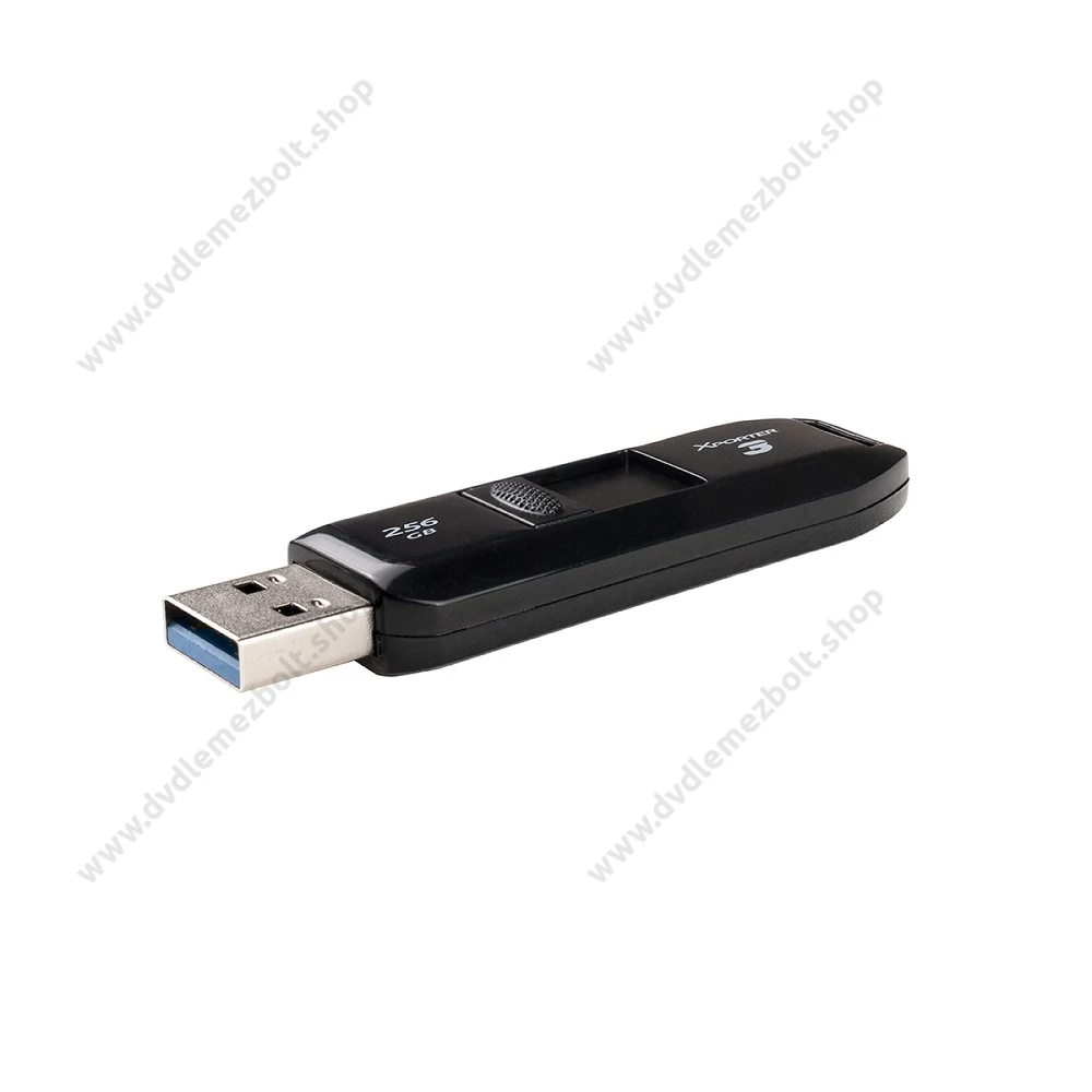 PATRIOT XPORTER 3 SLIDER USB 3.2 GEN 1 PENDRIVE 256GB FEKETE