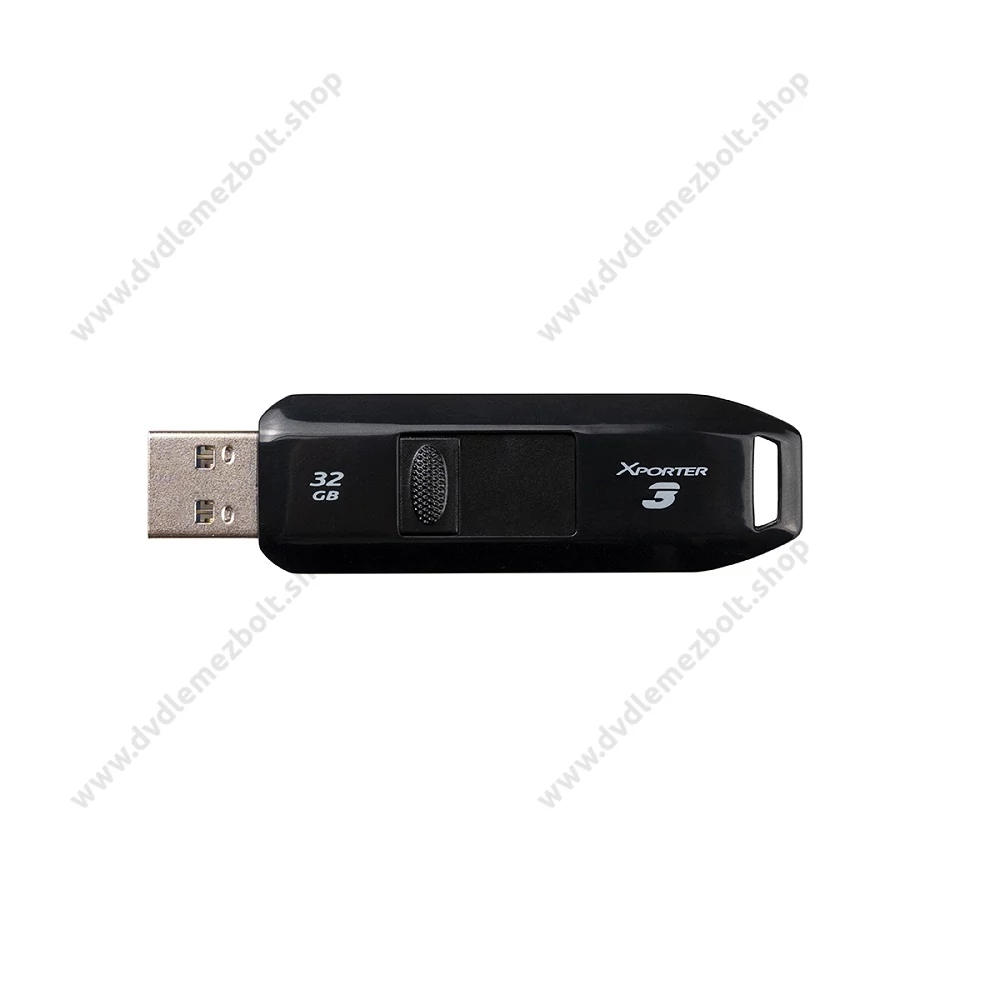 PATRIOT XPORTER 3 SLIDER USB 3.2 GEN 1 PENDRIVE 32GB FEKETE