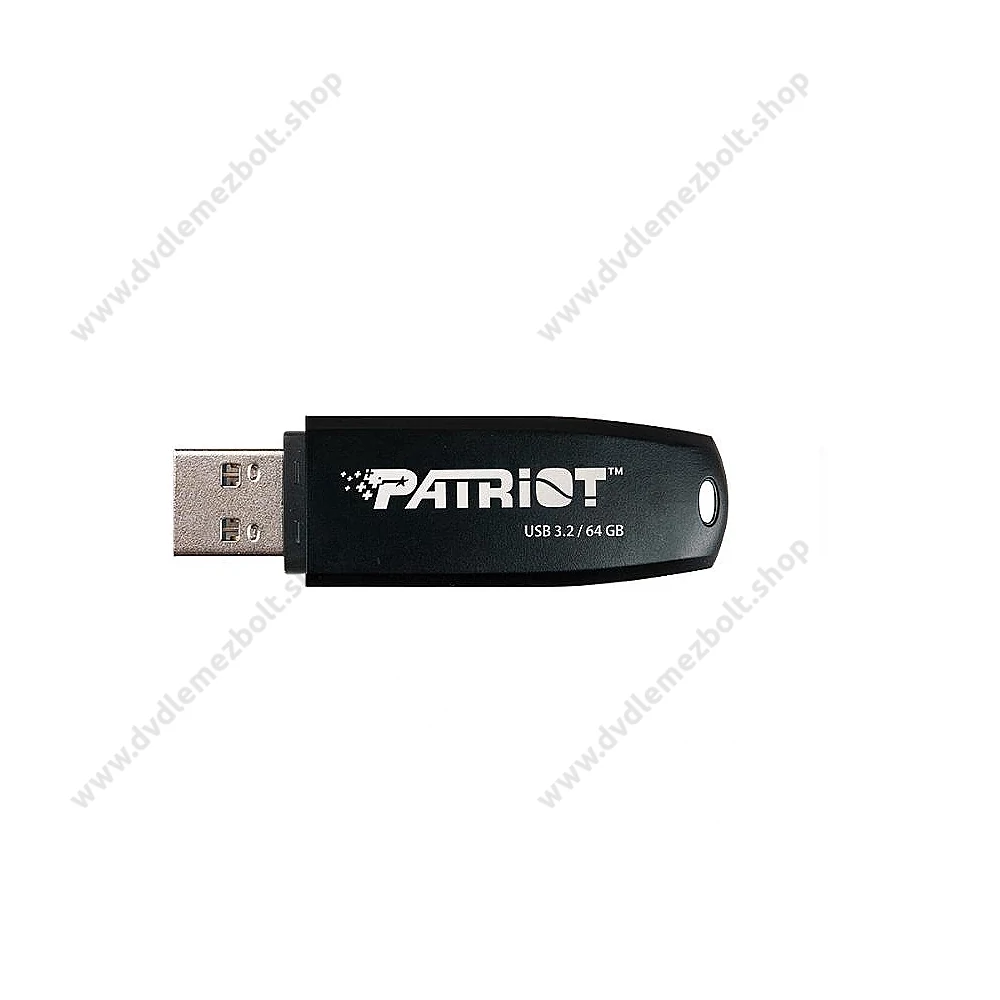 PATRIOT XPORTER CORE USB 3.2 GEN 1 PENDRIVE 64GB FEKETE