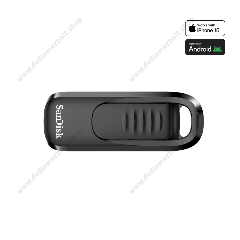 SANDISK ULTRA SLIDER USB-C 3.2 GEN 1 PENDRIVE 256GB (400 MB/s)