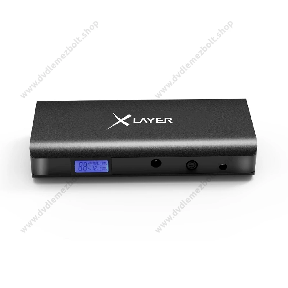 XLAYER POWERBANK PLUS OFF-ROAD 2.0 16.000 mAh VÉSZÍNDÍTÓ FUNKCIÓVAL (JUMP STARTER) FEKETE