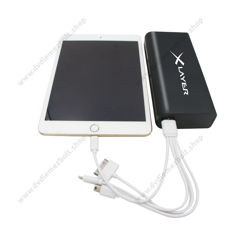 XLAYER POWERBANK PLUS OFF-ROAD 2.0 16.000 mAh VÉSZÍNDÍTÓ FUNKCIÓVAL (JUMP STARTER) FEKETE