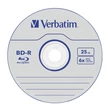 VERBATIM BD-R 25GB 6X DATALIFE CAKE (50)