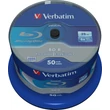 VERBATIM BD-R 25GB 6X DATALIFE CAKE (50)