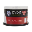 HP DVD-R 16X FULL NYOMTATHATÓ CAKE (50)