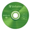 VERBATIM DVD+R 16X COLOUR SLIM TOKBAN (5)