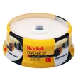 KODAK DVD+R 16X FULL NYOMTATHATÓ CAKE (25)