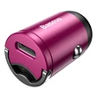 BASEUS VCHX-BO4 TINY STAR MINI USB AUTÓS TÖLTŐ USB-C PORT 30W PINK