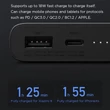 XIAOMI MI POWERBANK 3 WIRELESS 10.000 mAh QI VEZETÉK NÉLKÜLI GYORSTÖLTÉSSEL FEKETE