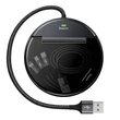 BASEUS CAHUB-FX01 CAR SHARING AUTÓS USB ELOSZTÓ 3xUSB PORT + USB-C/APPLE LIGHTNING/MICRO USB KÁBEL