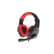 NATEC GENESIS ARGON 110 SZTEREÓ GAMING FEJHALLGATÓ/HEADSET FEKETE-PIROS