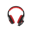 NATEC GENESIS ARGON 110 SZTEREÓ GAMING FEJHALLGATÓ/HEADSET FEKETE-PIROS