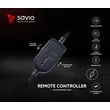 SAVIO FORGE SZTEREÓ GAMING FEJHALLGATÓ/HEADSET FEKETE/PIROS