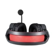 SAVIO FORGE SZTEREÓ GAMING FEJHALLGATÓ/HEADSET FEKETE/PIROS