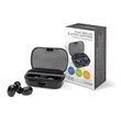 SAVIO TWS-06 VEZETÉK NÉLKÜLI BLUETOOTH 5.0 TWS FÜLHALLGATÓ/HEADSET FEKETE