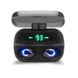 SAVIO TWS-06 VEZETÉK NÉLKÜLI BLUETOOTH 5.0 TWS FÜLHALLGATÓ/HEADSET FEKETE