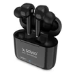 SAVIO TWS-08 PRO VEZETÉK NÉLKÜLI BLUETOOTH 5.0 TWS FÜLHALLGATÓ/HEADSET FEKETE
