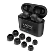 SAVIO TWS-08 PRO VEZETÉK NÉLKÜLI BLUETOOTH 5.0 TWS FÜLHALLGATÓ/HEADSET FEKETE