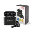 SAVIO TWS-08 PRO VEZETÉK NÉLKÜLI BLUETOOTH 5.0 TWS FÜLHALLGATÓ/HEADSET FEKETE