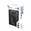 ADATA HD650 2,5 COL USB 3.1 KÜLSŐ MEREVLEMEZ 2TB FEKETE