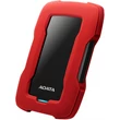ADATA HD330 2,5 COL USB 3.2 KÜLSŐ MEREVLEMEZ 2TB PIROS