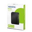 ADATA EC600 2,5 COL USB 3.2 GEN2 (10Gbps) KÜLSŐ MEREVLEMEZ/SSD HÁZ FEKETE