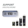 PATRIOT VXD RGB USB-C 3.2 GEN 2 M.2 KÜLSŐ SSD HÁZ EZÜST