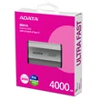 ADATA SD810 USB-C 3.2 GEN 2x2 KÜLSŐ SSD MEGHAJTÓ 4000GB EZÜST