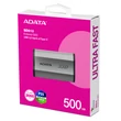 ADATA SD810 USB-C 3.2 GEN 2x2 KÜLSŐ SSD MEGHAJTÓ 500GB EZÜST