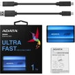 ADATA SE800 USB-C 3.2 GEN 2 KÜLSŐ SSD MEGHAJTÓ 1TB KÉK