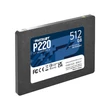 PATRIOT P220 2,5 COL MÉRETŰ SATA III 550/500 MB/s 7mm SSD MEGHAJTÓ 512GB