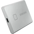 SAMSUNG T7 TOUCH USB 3.2 KÜLSŐ SSD MEGHAJTÓ 1TB EZÜST