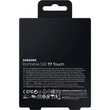 SAMSUNG T7 TOUCH USB 3.2 KÜLSŐ SSD MEGHAJTÓ 2TB FEKETE