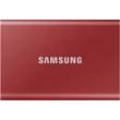 SAMSUNG T7 USB-C 3.2 GEN 2 KÜLSŐ SSD MEGHAJTÓ 1TB PIROS