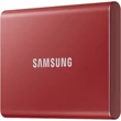 SAMSUNG T7 USB-C 3.2 GEN 2 KÜLSŐ SSD MEGHAJTÓ 2TB PIROS