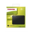 TOSHIBA CANVIO BASICS 2,5 COL USB 3.0 KÜLSŐ MEREVLEMEZ 2TB FEKETE