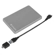VERBATIM STORE N GO ALU SLIM 2,5 COL USB 3.2 KÜLSŐ MEREVLEMEZ 2TB SZÜRKE