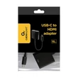GEMBIRD USB-C (APA) - HDMI (ANYA) ADAPTER FEKETE