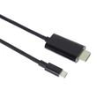 PREMIUMCORD USB TYPE-C - HDMI 2.0 4K@60Hz 2K@120Hz 1080P@120Hz KÁBEL 2m
