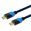 SAVIO GCL-05 GAMING FOR PLAYSTATION RÉZ HDMI-HDMI KÁBEL 2.0 ARANYOZOTT FONOTT NYLON KÉK/FEKETE 3m