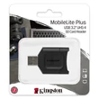 KINGSTON MOBILELITE PLUS USB 3.2 MEMÓRIAKÁRTYA OLVASÓ UHS-II/UHS-I SDHC/SDXC MEMÓRIAKÁRTYÁKHOZ