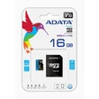 ADATA MICRO SDHC 16GB + ADAPTER CLASS 10 UHS-I U1 A1 V10 (85 MB/s OLVASÁSI SEBESSÉG)