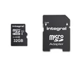 INTEGRAL ULTIMA PRO MICRO SDHC 32GB + ADAPTER CLASS 10 UHS-I U1 (90 MB/s OLVASÁSI SEBESSÉG)