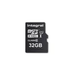 INTEGRAL ULTIMA PRO MICRO SDHC 32GB + ADAPTER CLASS 10 UHS-I U1 (90 MB/s OLVASÁSI SEBESSÉG)
