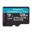 KINGSTON CANVAS GO PLUS MICRO SDXC 128GB CLASS 10 UHS-I U3 A2 V30 170/90 MB/s
