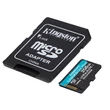 KINGSTON CANVAS GO PLUS MICRO SDXC 256GB + ADAPTER CLASS 10 UHS-I U3 A2 V30 170/90 MB/s