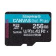 KINGSTON CANVAS GO PLUS MICRO SDXC 256GB CLASS 10 UHS-I U3 A2 V30 170/90 MB/s
