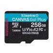 KINGSTON CANVAS GO PLUS MICRO SDXC 256GB CLASS 10 UHS-I U3 A2 V30 170/90 MB/s