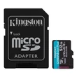 KINGSTON CANVAS GO PLUS MICRO SDXC 512GB + ADAPTER CLASS 10 UHS-I U3 A2 V30 170/90 MB/s